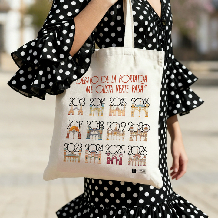 TOTE BAG PORTADAS FERIA ABRIL