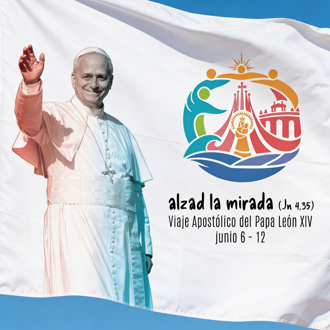 BANDERAS VISITA DEL PAPA 2026