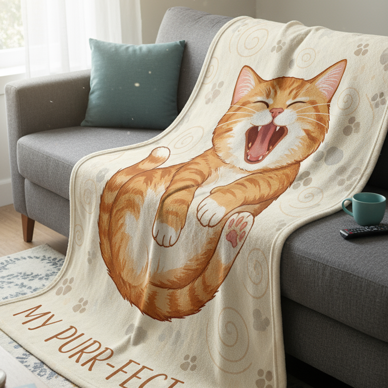 Manta Personalizadas para GATOS