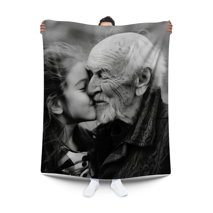 Manta Personalizada Regalo de Abuelos a Nietos
