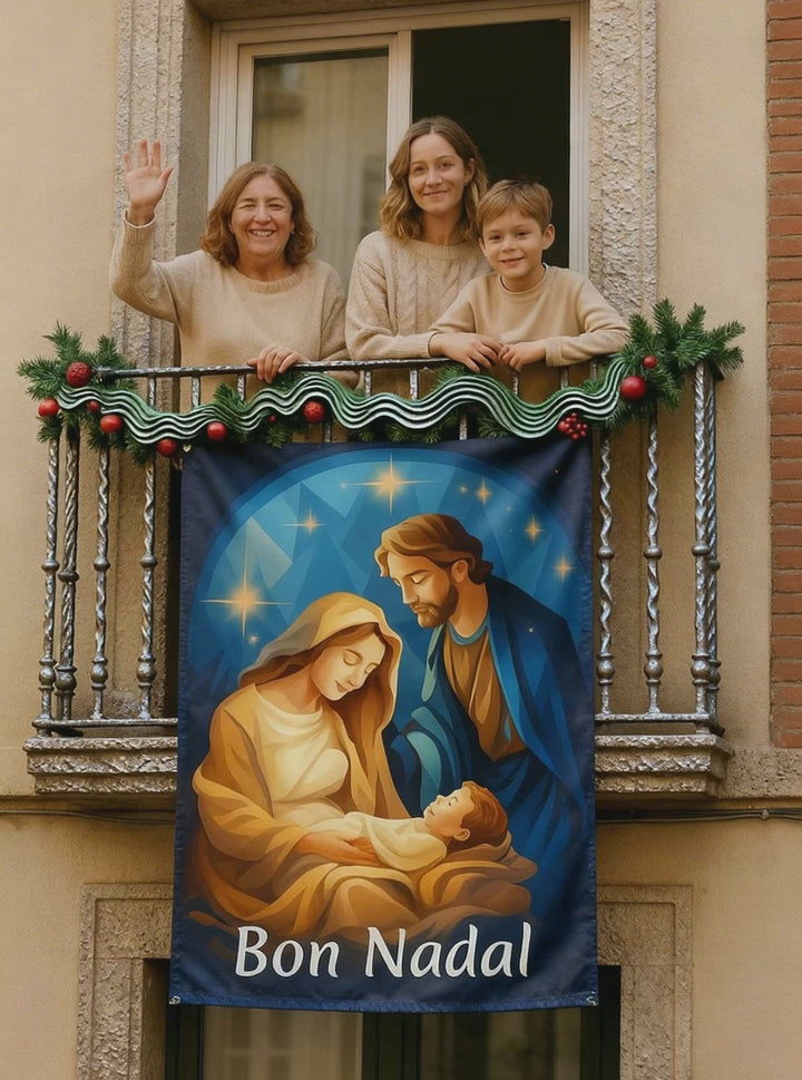 Balconera Nadal “Feliç Nadal" - 2 (CATALAN)