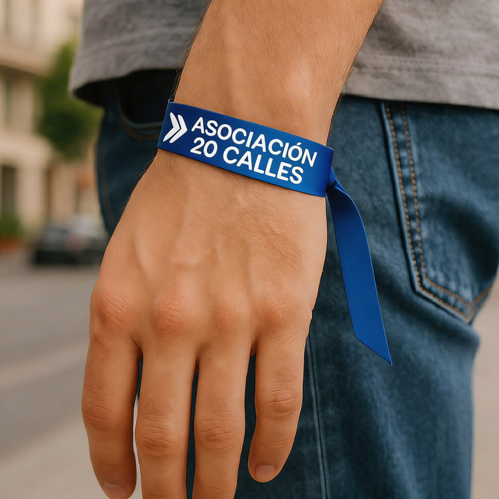 Pulseras de tela personalizada