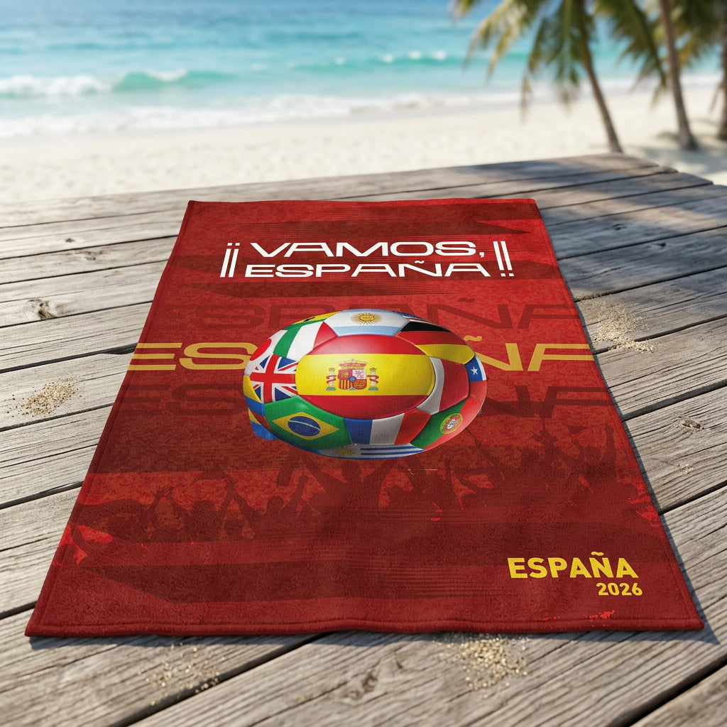 TOALLA PLAYA MUNDIAL 2026