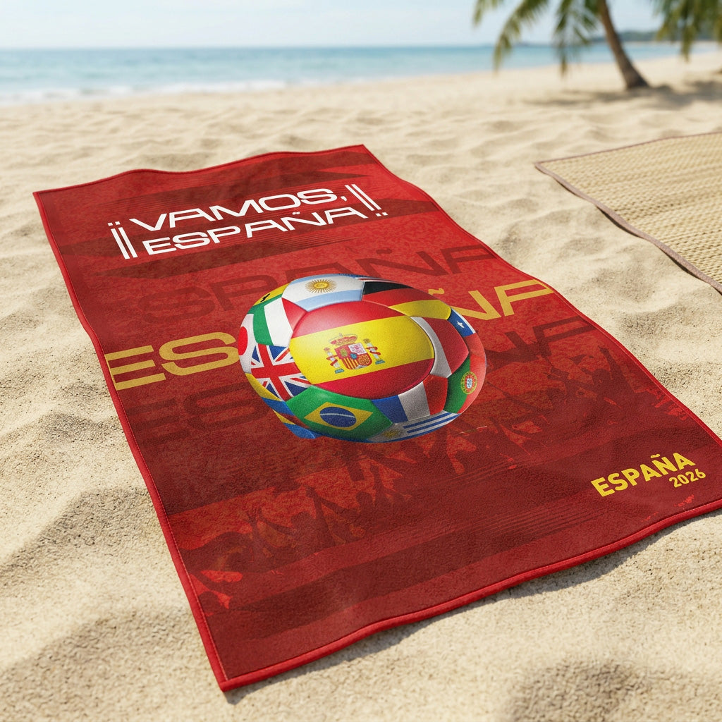 TOALLA PLAYA MUNDIAL 2026